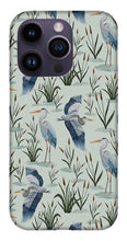 Load image into Gallery viewer, Blue Heron Pattern - Phone Case