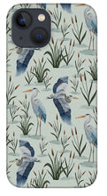 Load image into Gallery viewer, Blue Heron Pattern - Phone Case