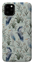 Load image into Gallery viewer, Blue Heron Pattern - Phone Case