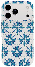 Load image into Gallery viewer, Blue Watercolor Tile Pattern - Phone Case