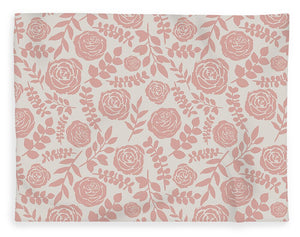 Blush Floral Pattern - Blanket