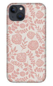 Blush Floral Pattern - Phone Case
