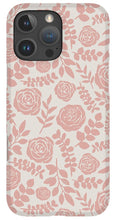Load image into Gallery viewer, Blush Floral Pattern - Phone Case