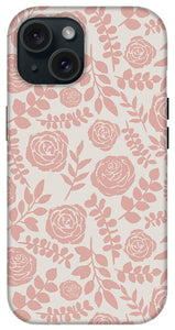 Blush Floral Pattern - Phone Case