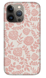 Blush Floral Pattern - Phone Case
