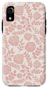 Blush Floral Pattern - Phone Case