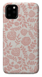 Blush Floral Pattern - Phone Case