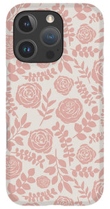 Blush Floral Pattern - Phone Case