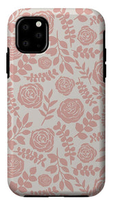 Blush Floral Pattern - Phone Case