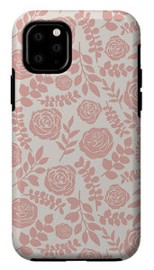 Blush Floral Pattern - Phone Case