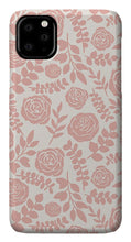 Load image into Gallery viewer, Blush Floral Pattern - Phone Case