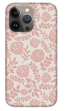 Load image into Gallery viewer, Blush Floral Pattern - Phone Case