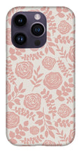 Load image into Gallery viewer, Blush Floral Pattern - Phone Case