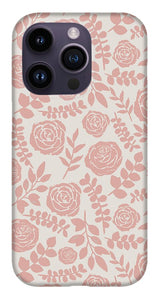 Blush Floral Pattern - Phone Case