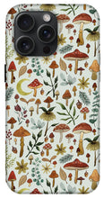 Load image into Gallery viewer, Botanical Mushroom Forest Pattern - Phone Case