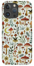 Load image into Gallery viewer, Botanical Mushroom Forest Pattern - Phone Case