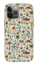 Load image into Gallery viewer, Botanical Mushroom Forest Pattern - Phone Case