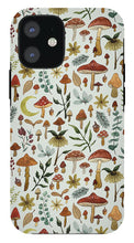 Load image into Gallery viewer, Botanical Mushroom Forest Pattern - Phone Case