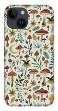 Load image into Gallery viewer, Botanical Mushroom Forest Pattern - Phone Case
