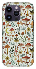Load image into Gallery viewer, Botanical Mushroom Forest Pattern - Phone Case