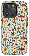 Load image into Gallery viewer, Botanical Mushroom Forest Pattern - Phone Case