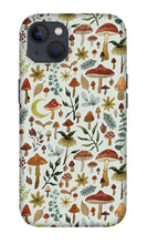 Load image into Gallery viewer, Botanical Mushroom Forest Pattern - Phone Case