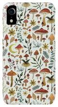 Load image into Gallery viewer, Botanical Mushroom Forest Pattern - Phone Case