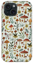 Load image into Gallery viewer, Botanical Mushroom Forest Pattern - Phone Case