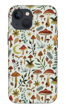 Load image into Gallery viewer, Botanical Mushroom Forest Pattern - Phone Case