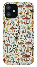 Load image into Gallery viewer, Botanical Mushroom Forest Pattern - Phone Case
