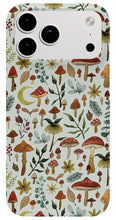 Load image into Gallery viewer, Botanical Mushroom Forest Pattern - Phone Case