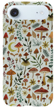 Load image into Gallery viewer, Botanical Mushroom Forest Pattern - Phone Case