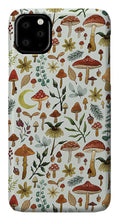 Load image into Gallery viewer, Botanical Mushroom Forest Pattern - Phone Case