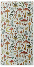 Load image into Gallery viewer, Botanical Mushroom Forest Pattern - Bath Towel