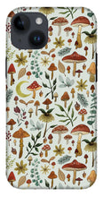 Load image into Gallery viewer, Botanical Mushroom Forest Pattern - Phone Case