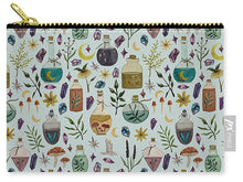 Load image into Gallery viewer, Botanical Potions Pattern - Zip Pouch