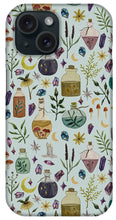 Load image into Gallery viewer, Botanical Potions Pattern - Phone Case