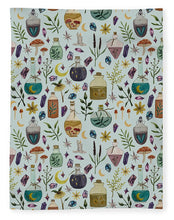 Load image into Gallery viewer, Botanical Potions Pattern - Blanket