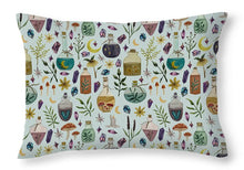 Load image into Gallery viewer, Botanical Potions Pattern - Throw Pillow