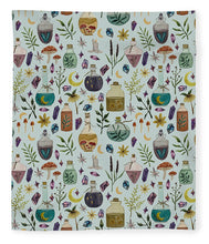 Load image into Gallery viewer, Botanical Potions Pattern - Blanket