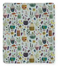 Load image into Gallery viewer, Botanical Potions Pattern - Blanket