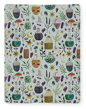 Load image into Gallery viewer, Botanical Potions Pattern - Blanket