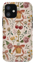 Load image into Gallery viewer, Bows, Flowers and Cherries Pattern - Phone Case