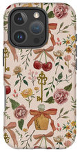 Load image into Gallery viewer, Bows, Flowers and Cherries Pattern - Phone Case