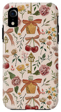 Load image into Gallery viewer, Bows, Flowers and Cherries Pattern - Phone Case