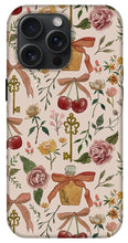 Load image into Gallery viewer, Bows, Flowers and Cherries Pattern - Phone Case