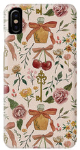 Load image into Gallery viewer, Bows, Flowers and Cherries Pattern - Phone Case