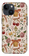 Load image into Gallery viewer, Bows, Flowers and Cherries Pattern - Phone Case