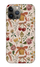 Load image into Gallery viewer, Bows, Flowers and Cherries Pattern - Phone Case