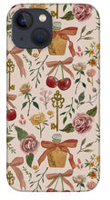 Load image into Gallery viewer, Bows, Flowers and Cherries Pattern - Phone Case